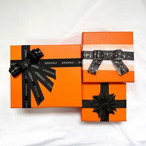 Grosir mewah poliester kupu-kupu dicetak Satin hadiah bungkus kemasan untuk natal ulang tahun pernikahan hadiah liburan - Product Image 5