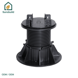 Sunsbuild Adjustable Plastic Floor Spacer Pedestal for <b>Flooring</b> Covering <b>Accessories</b> Matte Finish Easy Installation - Product Image 4