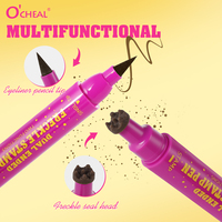 2 in 1 Dual Head Long Lasting Liquid Bronzer Waterproof Freckles Pen Cepat Kering