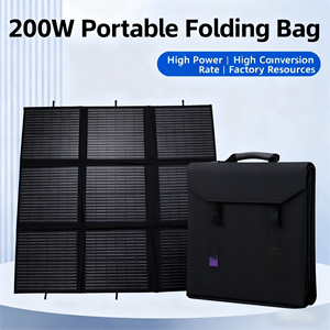 Portable <b>200W</b> Foldable <b>Solar</b> <b>Panel</b> <b>200W</b> Power for Daily Household Energy Needs Charges Laptop & Phones - Product Image 2