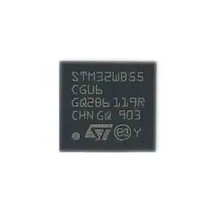 STM32WB55CGU6芯片集成电路电子元件微控制器蓝牙射频收发器集成电路stm32f 030