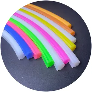DC5V DC12V Marrs green ice blue lemon yellow hot pink warm white 6mm 8mm 12mm led neon strip for led neon sign material