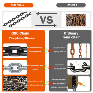 HTG-<span class=keywords><strong>Mini</strong></span> polipasto de cadena 10T, práctica polea de elevación, grúa de elevación baja con carro - Product Image 4