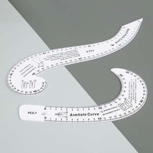 Mode couture règle courbe motif règles pour débutants tailleurs concepteurs Quilting broderie <span class=keywords><strong>point</strong></span> de croix <span class=keywords><strong>Crochet</strong></span> tricot - Product Image 5