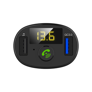 Transmisor <span class=keywords><strong>FM</strong></span> <span class=keywords><strong>Bluetooth</strong></span> con 2 puertos USB, adaptador de Radio inalámbrico para coche, reproductor de música - Product Image 5