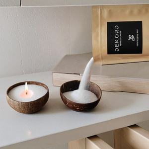 Nhà máy bán sỉ sáp nến dạng hạt, sáp nến gốc thực vật, sáp nến cọ dùng trang trí đám cưới - Product Image 4