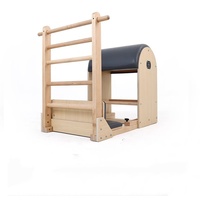 Lit de Pilates en bois brut de haute qualité, empilable, équipement de Pilates, correcteur de Pilates
