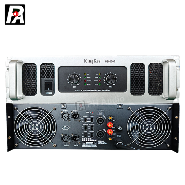 P2400S Professional Power Amplifier Class H 3U Subwoofer Audio Used Power Amplifier