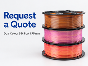 Filamento PLA de Seda de Doble Color 1.75mm 1kg Neto Yiqiu3D, Filamento de Impresora 3D de Doble Gradiente para Modelos de Exhibición Bambu Lab - Product Image 6