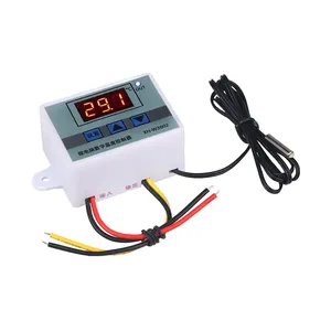 Цифровой светодиодный регулятор температуры, переменный ток 110 В 220 в 12 В 24 В, регулятор термостата 10 А, переключатель отопления и охлаждения