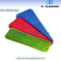 Tampon à récurer de remplacement pour vadrouille à velcro en microfibre réutilisable pour la maison, recharge de nettoyage pour vadrouille à poussière humide/sèche