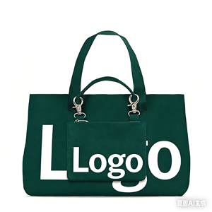 Popolare Borsa Tote da Donna in Maglia Jacquard, Grande Capacità, <span class=keywords><strong>Tracolla</strong></span> Regolabile con Mini Borsa <span class=keywords><strong>a</strong></span> <span class=keywords><strong>Tracolla</strong></span> - Product Image 6