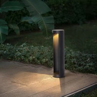 IP65 Peyzaj Yol Bahçe Led Bollard Aydınlatma Lambası 5W 7W 10W AC Elektrikli Alüminyum Sıcak Beyaz 120 Derece Işın Açısı 220V