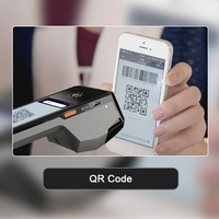 Système Android POS 4G avec imprimante thermique Mobile Handheld POS Android 11 POS Machine avec NfC 1D/2D Barcode Payment Scanner