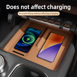 แผ่นรองซิลิโคนสำหรับชาร์จไร้สายแบบรวมศูนย์กลาง สำหรับ ICAR V27 ป้องกันการลื่นไถลของสิ่งของ - Product Image 4