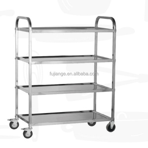 Porte-vaisselle <span class=keywords><strong>de</strong></span> <span class=keywords><strong>cuisine</strong></span> en acier inoxydable haute stabilité <span class=keywords><strong>chariot</strong></span> <span class=keywords><strong>de</strong></span> service à assiette réglable Mobile avec pile <span class=keywords><strong>de</strong></span> stockage <span class=keywords><strong>de</strong></span> 84 assiettes - Product Image 5