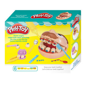 Jouets de pâte à modeler pour enfants, petit dentiste, médecin, pâte à modeler colorée, jeux de pâte à modeler pour dentiste - Product Image 2