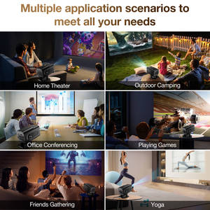 โปรเจคเตอร์เกมพกพา Smart HY320MINI ระบบ Android 11 รองรับ DLP 4K ความละเอียด 720P พร้อมเกมส์กว่า <span class=keywords><strong>36000</strong></span> เกมส์  WiFi แบบดูอัลแบนด์ 2.4G/5G แรม 4GB - Product Image 6