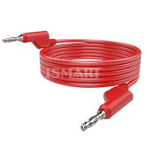 1M istiflenebilir çift 4mm muz fiş muz fiş multimetre Test kabloları kablo kiti 1000V/19A 5 renkler - Product Image 2