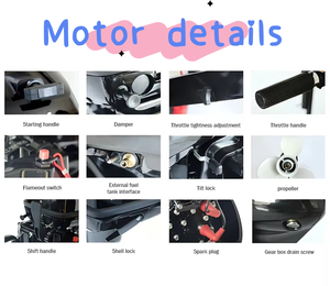 YAMABISI 40HP <span class=keywords><strong>2</strong></span> zamanlı dıştan takma Motor - Product Image 5