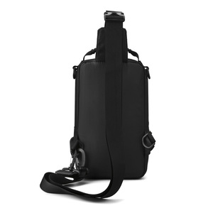 Bolso de Pecho Deportivo para Hombre, Moderno, con Función de Carga USB, Material Oxford, Cierre de Cremallera, para Actividades al Aire Libre y Uso Casual - Product Image 2