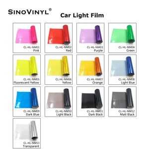 ฟิล์มกันรอยไฟหน้ารถยนต์สีเขียวพรีเมียม SINOVINYL - Product Image 6