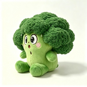 Almohada de Peluche de Brócoli Personalizada, Adorable y Suave, Juguete de Peluche de Brócoli, Animal de Peluche de Vegetal Verde - Product Image 3