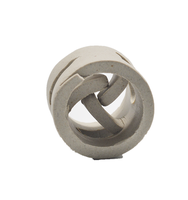 Anneau en céramique industrielle ZY 25mm 38mm 50mm 80mm Résistance à la chaleur de coupe 1m3 ISO9001 70-210m2/m3 470-630kg/m3