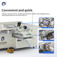Máquina de coser de puntada ciega automática por ordenador de alto rendimiento y bajo costo