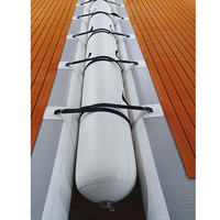 Taille personnalisée 5 pieds 10 pieds 12 pieds Grands tubes de ponton gonflables en PVC Garde-boue de bateau pneumatique pour yacht