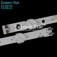 Barra LED ES-228 SAMSUNG_2014SVS_48_MEGA_3228_R L LM41-00091E para Retroiluminación LED de TV Samsung UE48H4200AW 4R+4L