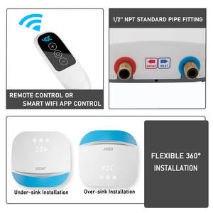 เครื่องทำน้ำอุ่นขนาดเล็ก JNOD 220-240V 3.5kW ประหยัดพื้นที่ ให้ความร้อนทันที - Product Image 4