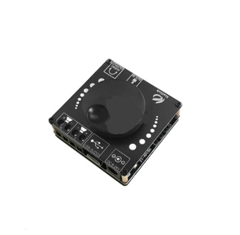 AP15H 20WX2 Digital Audio Power Amplifier Board Stereo AMP Amplificador 12V 24V AUX USB Sound Card APP Control