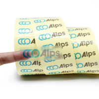 Vente flash - Étiquettes personnalisées découpées à la forme, logo imprimé, autocollant transparent, autocollants en vinyle transparent personnalisés