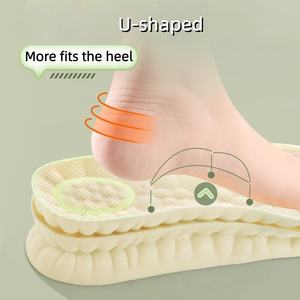 Semelles VeloxSoles VS38 4D Cloud Comfort Sport pour chaussures, soutien de la voûte plantaire en PU souple, respirantes, absorbant la transpiration, confort orthopédique - Product Image 2