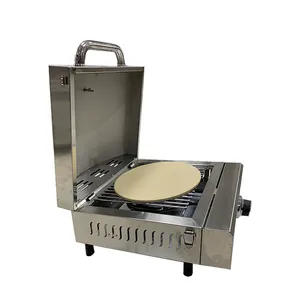 Новое поступление, немецкая брендовая Коммерческая газовая печь для приготовления пиццы, встроенные духовки, промышленная газовая печь для пиццы