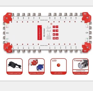 Gecen 5X5X24 Cascade <span class=keywords><strong>Multiswitch</strong></span> Vệ Tinh 5 đầu vào 24 kết quả đầu ra Mô Hình MS-5524LC - Product Image 2