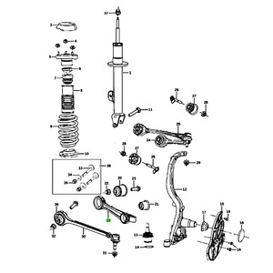 <b>Stabilizer</b> Link For Dodge Challenger 5168389AB 68079723AB MacPherson Strut Suspension System - Product Image 4