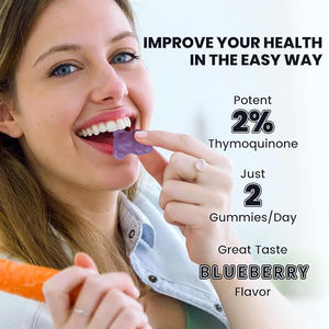 Excellent Prix Huile de Graines Noires Bio Vegan Gummy Suppléments Herbal Immunitaire Soutien Digestif Gummy Candy - Product Image 4