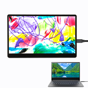 Màn Hình Di Động 15.6 Inch Du Lịch Màn Hình Cho Máy Tính Xách Tay Tiết Kiệm Điện Năng IPS Hiển Thị Thêm Thứ Hai Xách Tay Màn Hình Màn Hình Nhựa Trường Hợp - Product Image 4
