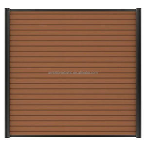 Valla de Jardín de WPC Coextruido Impermeable Estilo Australiano para Uso Exterior en Rancho, Incluye Modelado 3D, 6 pies de Altura, con Relieve - Product Image 4