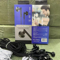 Casque en vente chaude, écouteurs mains libres 3,5 mm, écouteurs universels avec fil, écouteurs avec microphone pour téléphone Android