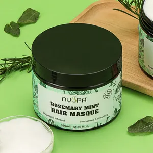 Bingo High Quality Sulfate Free Natural Rosemary Mint Hair Treatment Masque Tame Frizzy Improving Texture Hair Mask