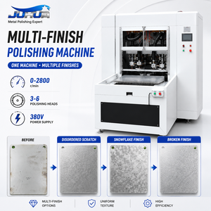 Machine professionnelle automatique de finition de surface de tôles métalliques, acier inoxydable, plaque d'aluminium, motif flocon de neige, ponçage - Product Image 6