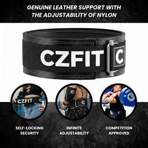 Ceinture de musculation en néoprène avec coussin lombaire épaissi, boucle en acier, imperméable, ceinture de musculation personnalisée pour l'entraînement - Product Image 3