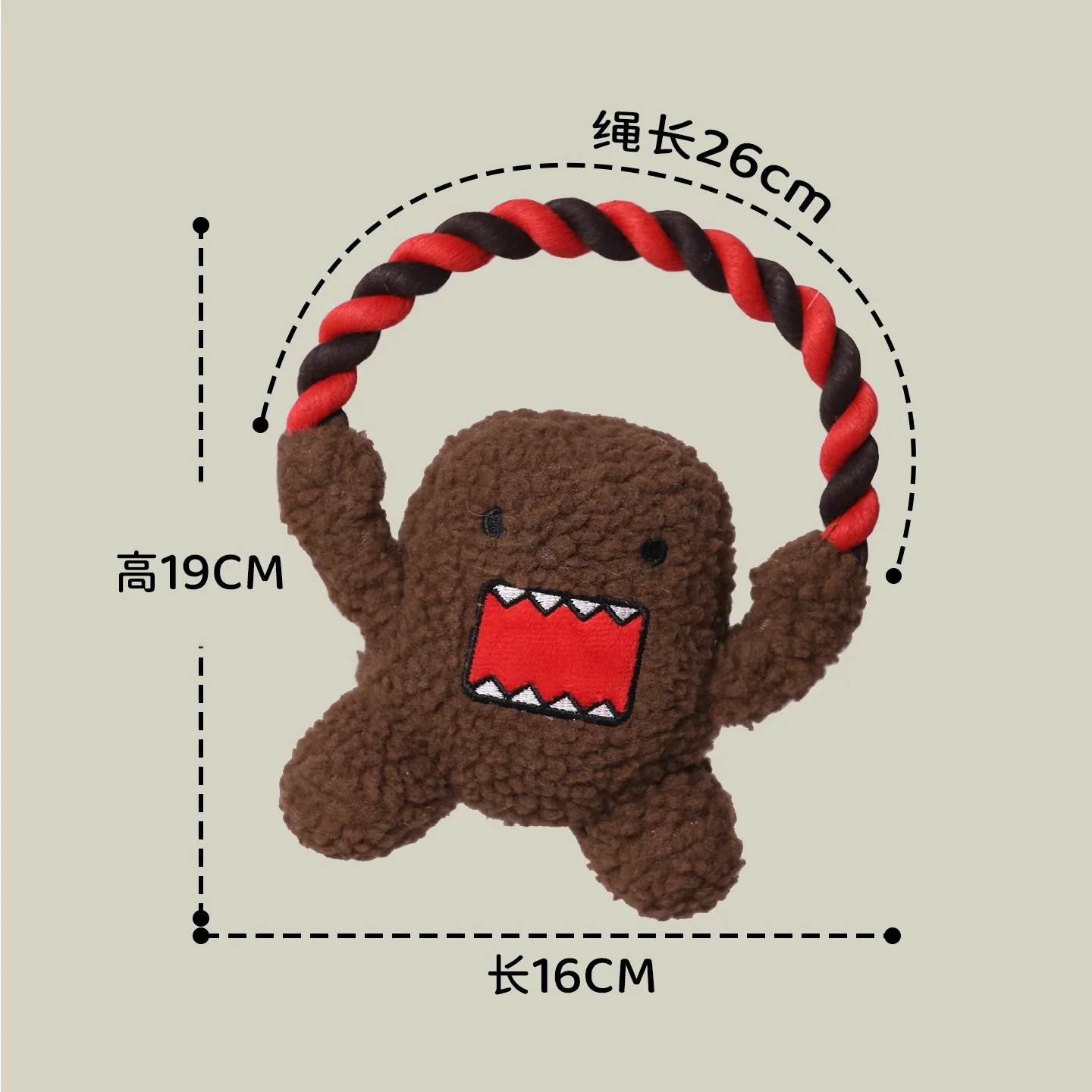 Juguete de nudo Domo-kun
