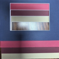 Papier spécial texturé coloré double face enduit de résine, sans acide, 105 g, pour cadres photo haut de gamme, dossiers de certificats de luxe