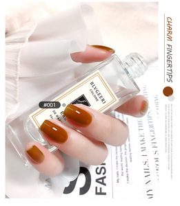 8ml thạch hổ phách Gel Sơn Móng Tay mùa thu maillard màu móng tay nghệ thuật bán vĩnh viễn ngâm tắt UV Gel đánh bóng véc ni - Product Image 4