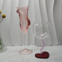 Logo personnalisé tasse en verre créatif femmes nues corps forme Bikini Sexyes femme Oem boisson tasse en verre