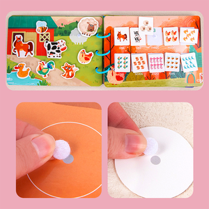 Autocollant bébé dinosaure <span class=keywords><strong>usborne</strong></span> personnalisé pas cher, lecture de livre puzzle pour enfants éducatif - Product Image 5